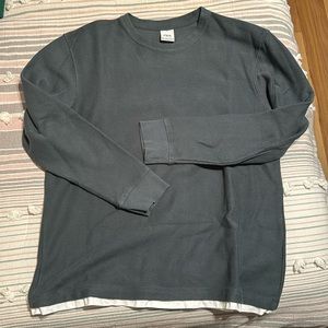 Zara Thermal Blue Grey